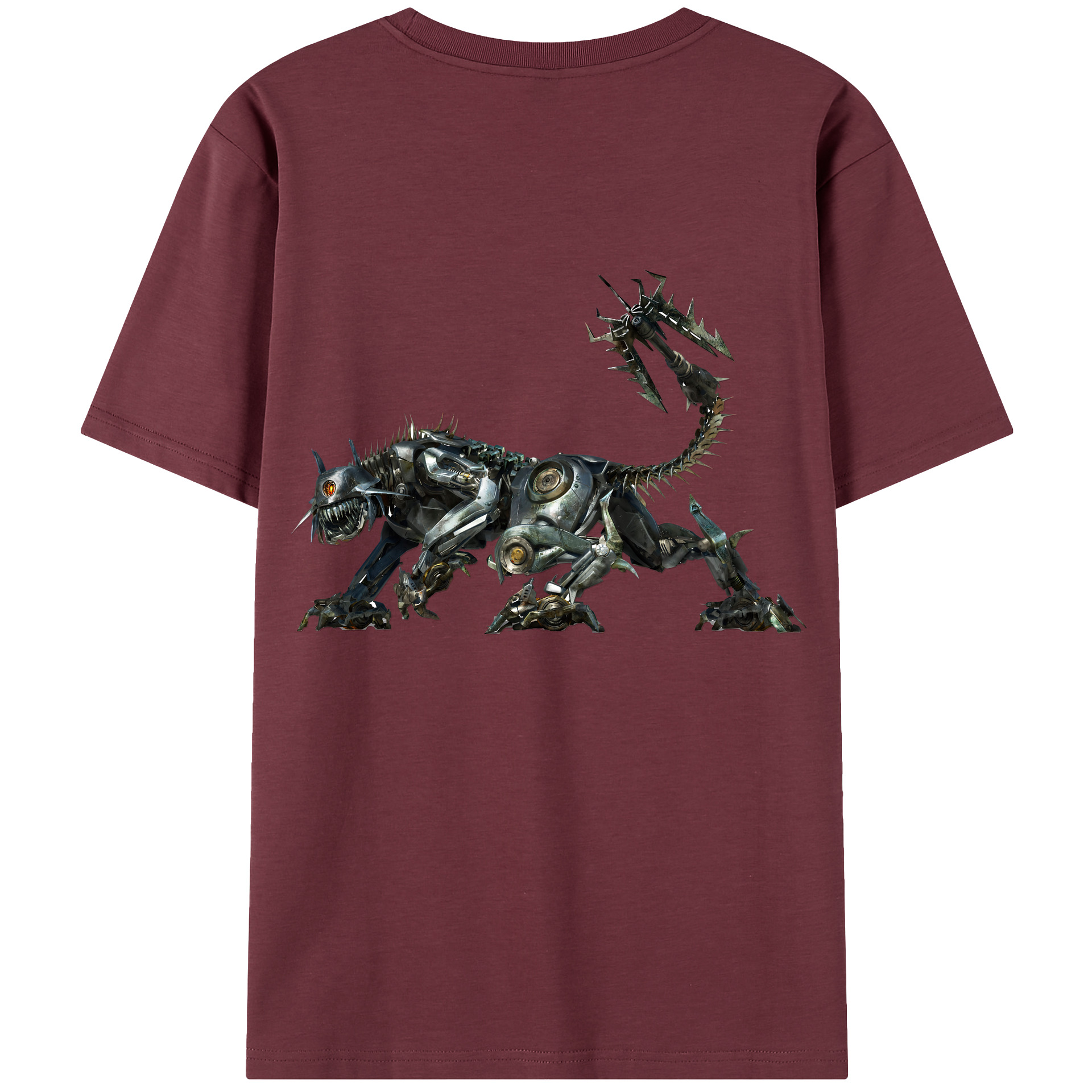 （画像用） Transformers トランスフォーマー 綿100％半袖Tシャツ（背面プリント）